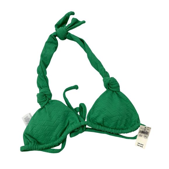 Aerie green knotted bikini top - Picture 2 of 3